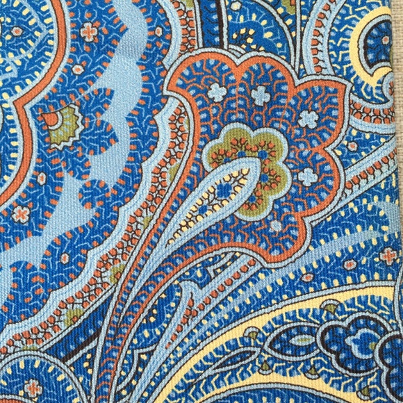 Pelo Paisley Pattern Silk Tie - Picture 2 of 5